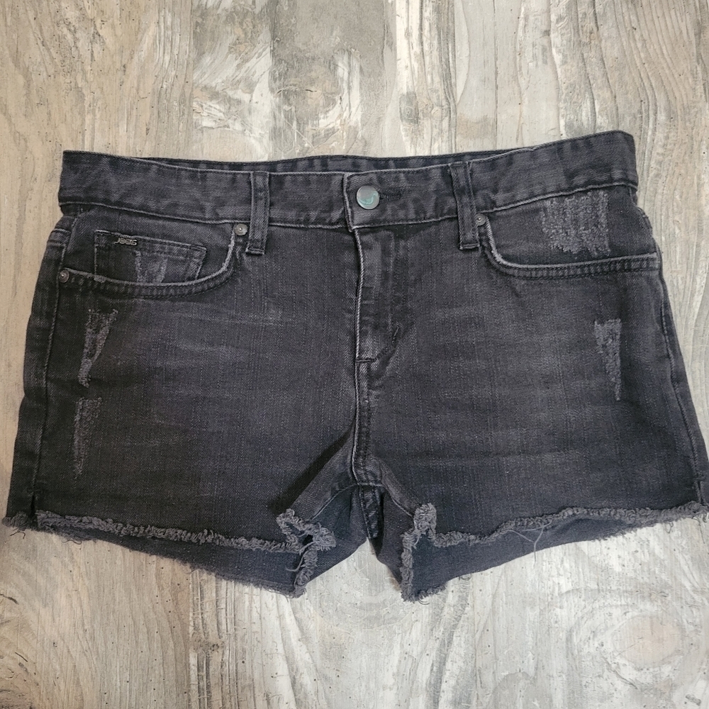 Joes Jeans distressed rolled ex lover which was cut to make shorts size 27
